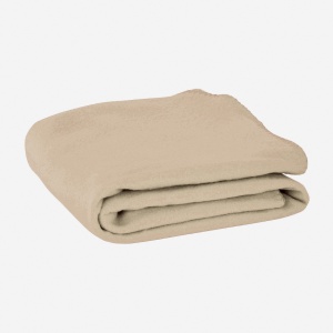 ON™ Fleece blanket 190 gr, rolled with customisable nylon straps