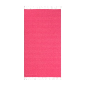 ON™ Recycled cotton fringed beach towel, size 90x170 cm