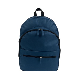 ON™ 600D polyester 6-pocket backpack (two mesh side pockets). Front pocket with velcro