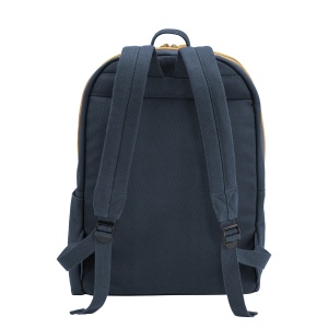 ON™ Recycled canvas backpack with padded notebook compartment