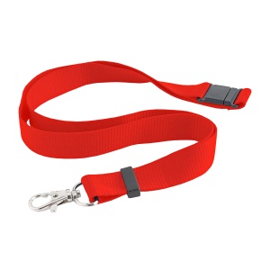 ON™ Lanyard with snap hook and safety release clasp