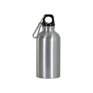 ON™ Aluminum bottle with carabiner, 400ml