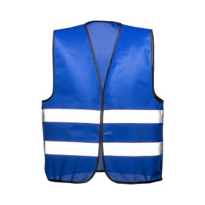 ON™ Promotional polyester vest with reflective tape and Velcro closure
