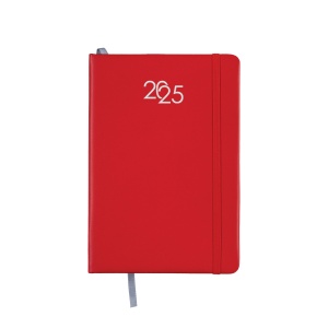 ON™ Weekly diary 2025 with PU cover with elastic band