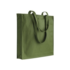 ON 220 g/m2 cotton shopping bag, long handles and gusset