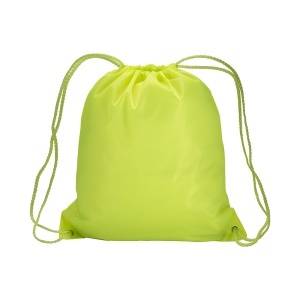 ON Fluorescent 210T polyester backpack with drawstring closure and reinforced corners - Img 11