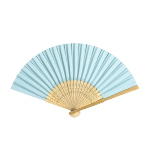 ON Paper fan with bamboo handle - Img 2
