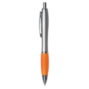 ON Pix cu capsă din plastic, corp argintiu, mâner cauciucat colorat și clemă metalică, reumplere jumbo - Img 10