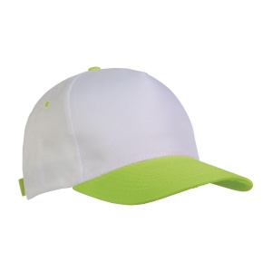 ON Polyester 5-panel cap with adjustable velcro strap