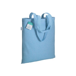 ON Sacoșă de cumpărături din bumbac reciclat 280g/m2, cu mânere lungi - Img 3