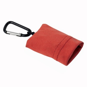 ON Snap hook keychain with foldable polyester microfibre screen/lens cleaning cloth - Img 5