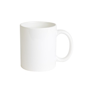 ON White grade A ceramic mug, suitable for dishwashers and microwaves, white box (0.32 L)