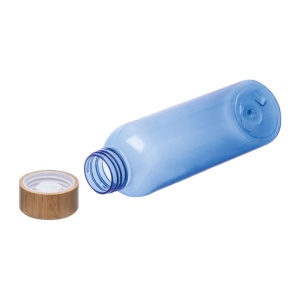 MC Sticlă de băut PET cu capac din bambus, 500ml