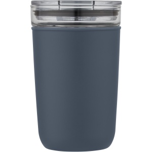PF™ Bello 420 ml glass tumbler with recycled plastic outer wall