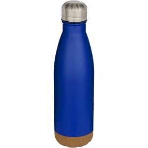 PF™ Cove sticlă de apă 500 ml inox termoizolată pereți dubli cu detalii din plută - Img 3