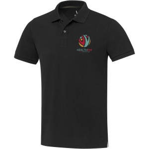 PF™ Emerald polo unisex cu mânecă scurtă din material reciclat Aware™ - Img 16
