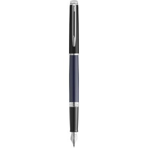 PF™ Hemisphere colour blocking fountain pen with palladium trim (blue ink)