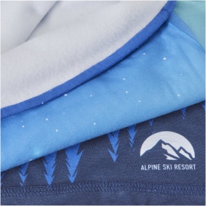 PF™ Lara sublimation multi-scarf with fleece layer and hems
