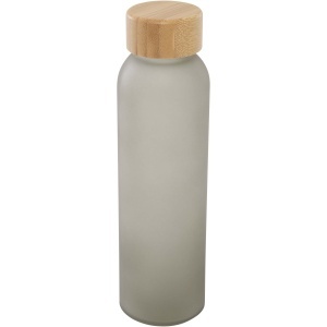 PF™ Lume 500 ml matte soda lime glass bottle with bamboo lid - Img 1