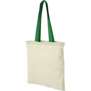 PF™ Nevada 100 g/m² cotton tote bag coloured handles 7L