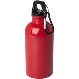 PF™ Oregon sticlă de apă 400 ml din oțel inoxidabil simplu perete certificat RCS cu carabină - Img 3