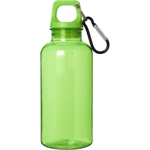 PF™ Oregon 400 ml RCS certified recycled plastic water bottle with carabiner