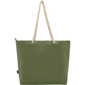 PF™ Panama GRS recycled beach cooler tote bag with cord handles 23L