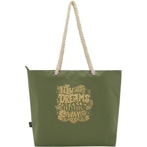 PF™ Panama GRS recycled beach cooler tote bag with cord handles 23L - Img 1