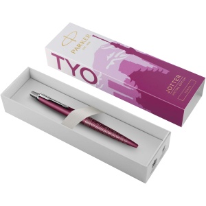 PF™ Parker Jotter SE Global Icons colour trim ballpoint pen (blue ink)