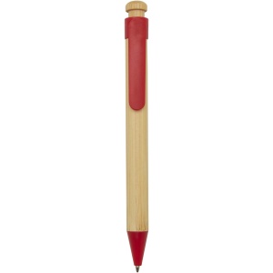 PF™ Rattan bamboo and recycled plastic ballpoint pen (black ink)