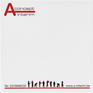 PF™ Sticky-Mate® sticky notes 75x75mm