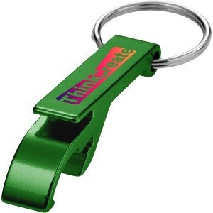 PF™ Tao RCS recycled aluminium bottle and can opener with keychain - Img 13