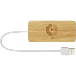 PF™ Tapas bamboo USB hub - Img 1