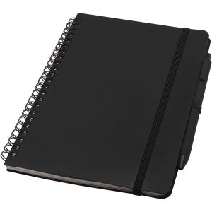 PF™ Thalaasa A5 ocean-bound hard cover notebook with ballpoint pen (black ink)