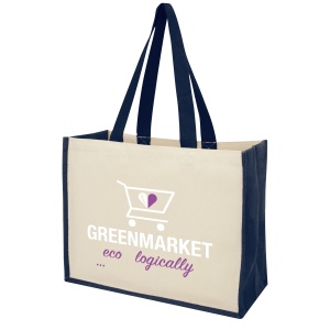 PF™ Varai geantă tote de cumpărături din pânză și iută 320 g/m² 23L - Img 18