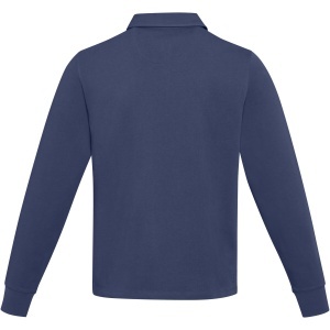 PF Hanorac unisex Clyde organic cu imprimeu de polo pentru rugby