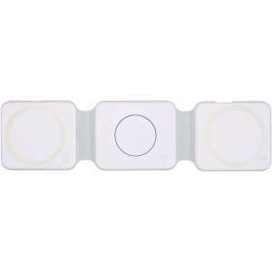 PF Încărcător wireless pliabil Armus 3-în-1 de 15W din plastic reciclat