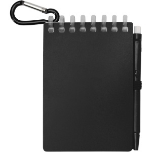 PF Set caiet și pix Lig Mini reciclat pentru exterior cu copertă moale (cerneală neagră)