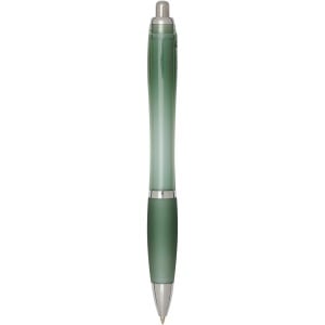 PF Nash RCS recycled plastic ballpoint pen with coloured barrel and grip (blue ink) - Img 24
