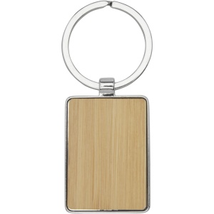 PF Neta bamboo rectangular keychain