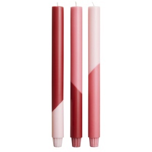 PF Originalhome Eden diagonal candles - set of 3