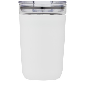 PF Pahar Bello din sticlă de 420 ml cu perete exterior din plastic reciclat