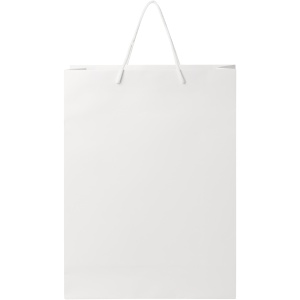 PF Pungă de hârtie integrală lucrată manual, 170 g/m2, cu mânere din șnur de plastic - 24 x 9 x 36 cm