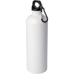 PF Sticlă de apă Oregon 400 ml din oțel inoxidabil cu perete simplu, certificată RCS, cu carabină