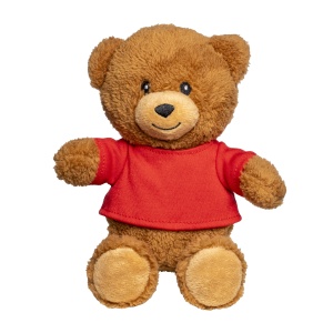 Polyester plush teddy bear with customizable t-shirt - Img 2
