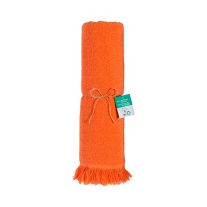 Prosop de plajă/Fouta cu franjuri din bumbac reciclat, 360 g/m2 - Img 9