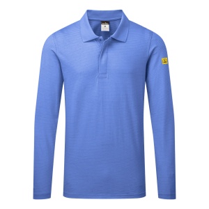 PW Anti-Static ESD Polo Shirt L/S - Img 4