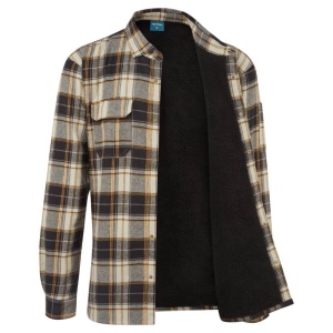 PW KA3 Sherpa Lined Check Shirt