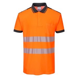 PW PW3 Hi-Vis Cotton Comfort Polo Shirt S/S
