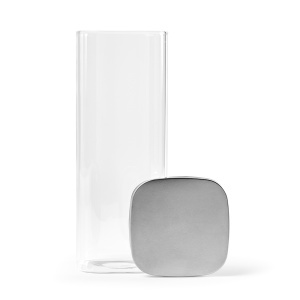 Recipient Delacroix 2100 din sticlă borosilicată, 2130 ml, capac rSS - Img 1